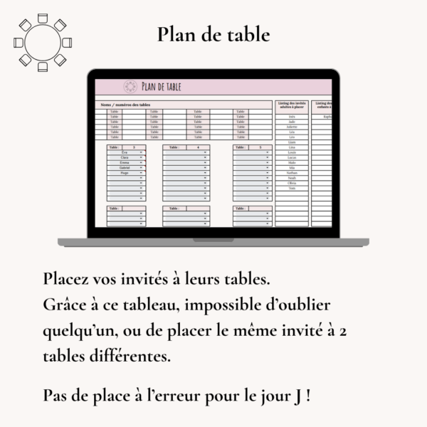 Fichier organisateur de mariage – Image 4
