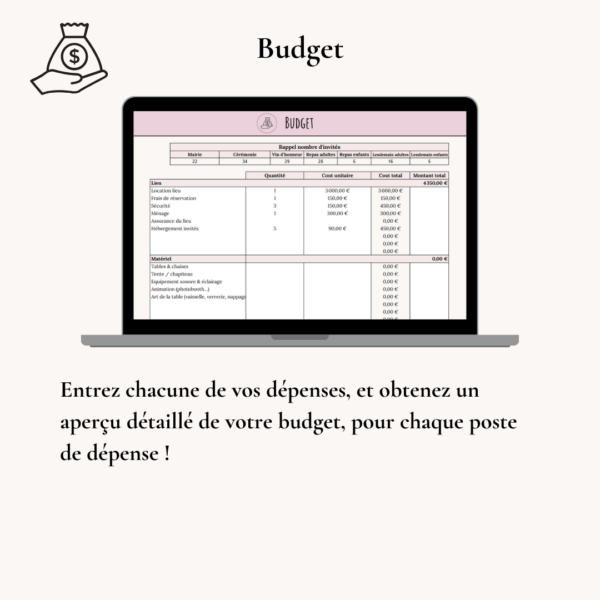Fichier organisateur de mariage – Image 6