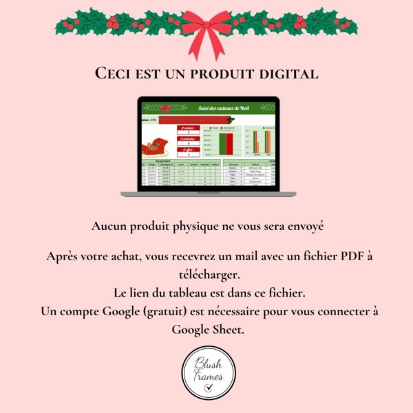 Fichier organisateur de cadeaux de Noël – Image 3